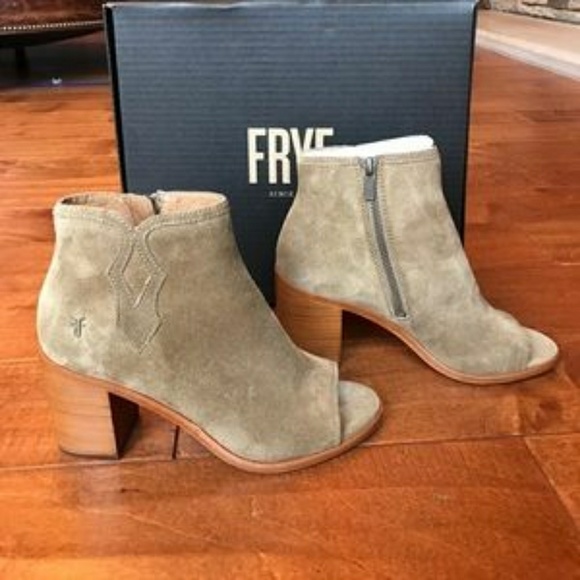 Frye Shoes - NEW Frye Open Toe Boots